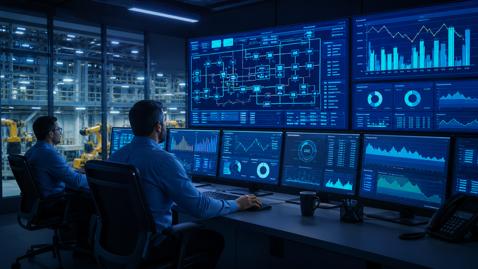 Paneles de métricas para inteligencia de negocios e Industria 4.0